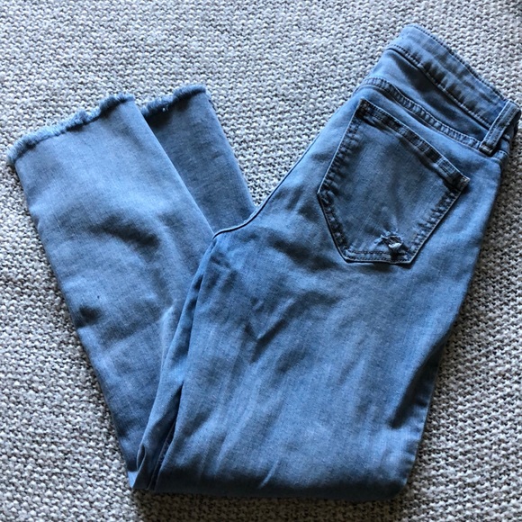 (SOLD) Lauren Conrad cropped skinny jeans - Picture 2 of 3